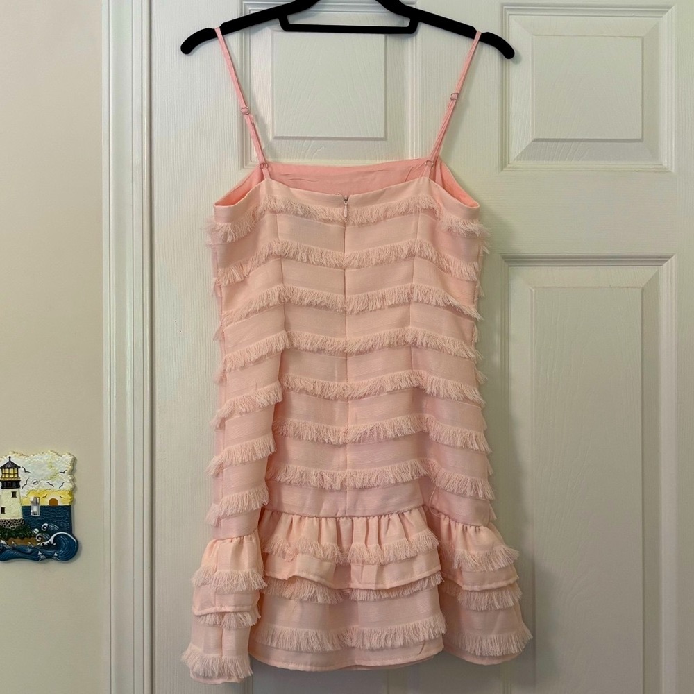 Princess Polly Molina Mini Dress with Frayed Stitching and Adjustable Straps - Picture 2 of 4